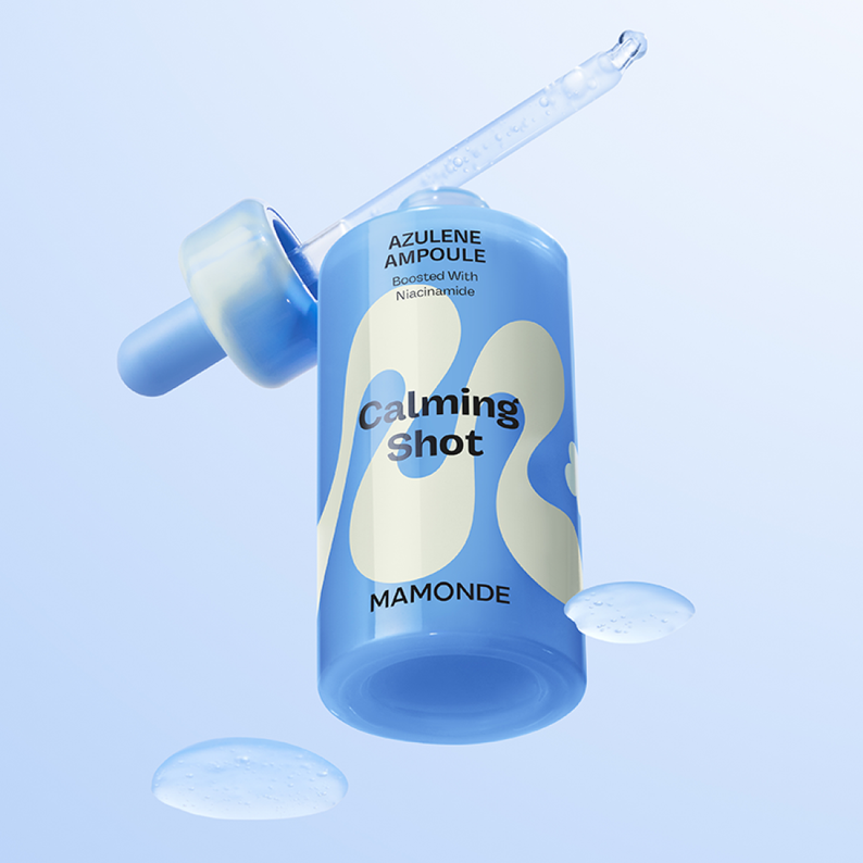 MAMONDE Calming Shot Azulene Trace Moisture Ampoule 50ml disponible sur Ma petite Coree, ton Eshop 100% K-beauty en direct de Seoul