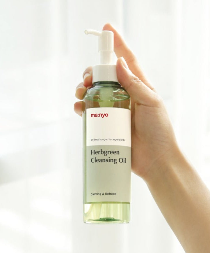 MA:NYO Herbgreen Cleansing Oil 200ml disponible sur Ma petite Coree, ton Eshop 100% K-beauty en direct de Seoul