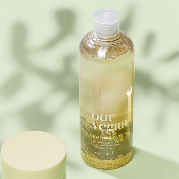 MA:NYO Our Vegan Heartleaf Cica Toner 400ml disponible sur Ma petite Coree, ton Eshop 100% K-beauty en direct de Seoul