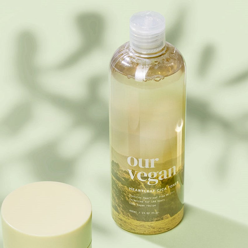MA:NYO Our Vegan Heartleaf Cica Toner 400ml disponible sur Ma petite Coree, ton Eshop 100% K-beauty en direct de Seoul