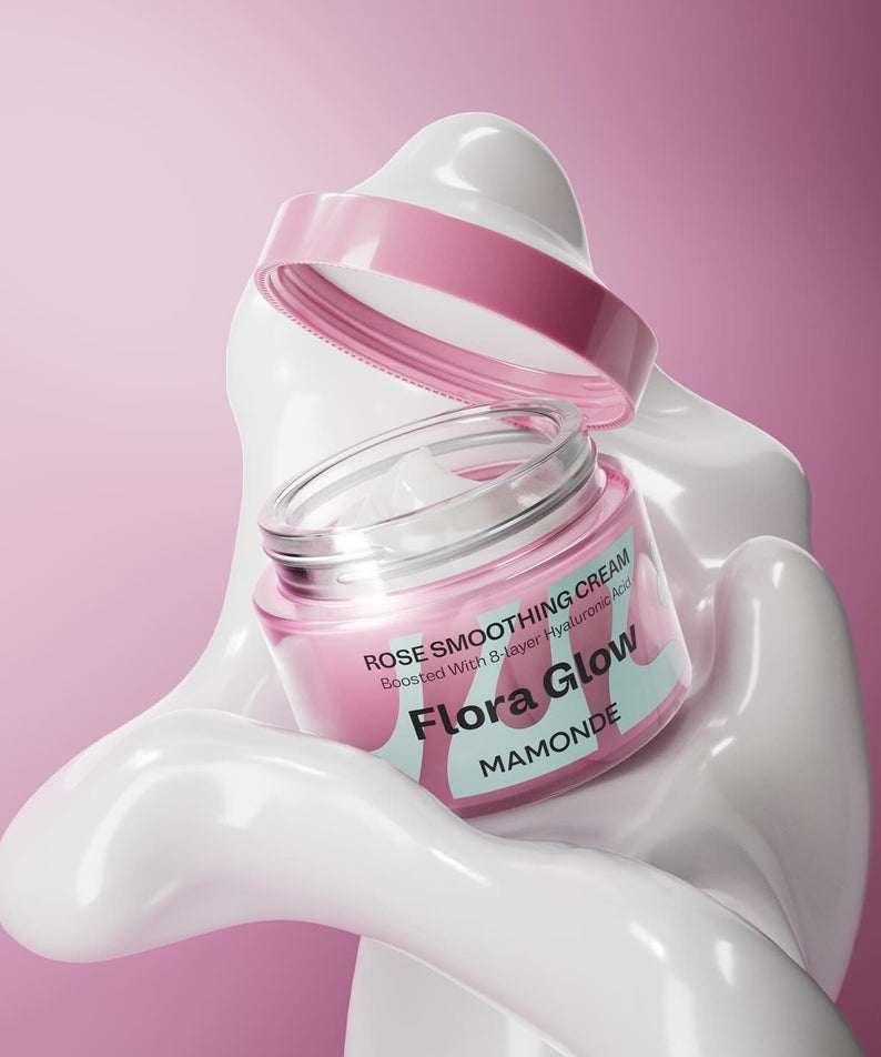 MAMONDE Flora Glow Rose Smoothing Cream 50ml