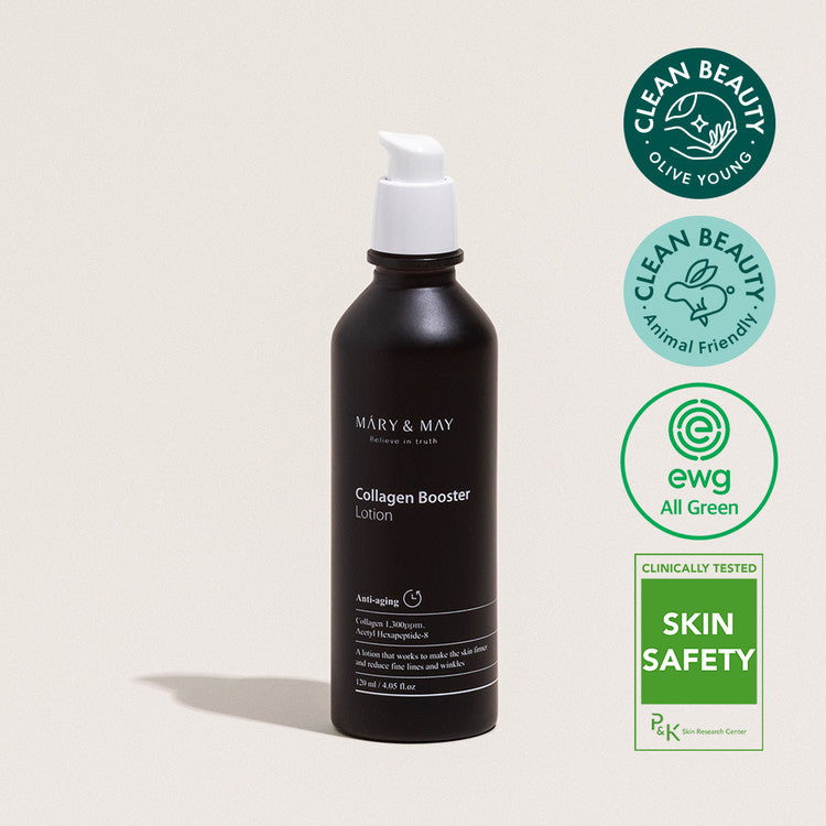 MARY & MAY Collagen Booster Lotion 120ml disponible sur Ma petite Coree, ton Eshop 100% K-beauty en direct de Seoul