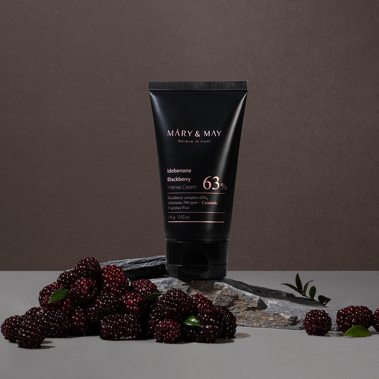 MARY & MAY Idebenone Blackberry Intense Cream disponible sur Ma petite Coree, ton Eshop 100% K-beauty en direct de Seoul