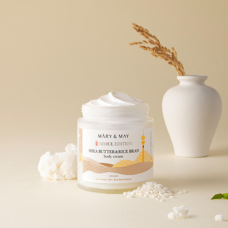 MARY&MAY Shea Butter & Rice Bran body Cream