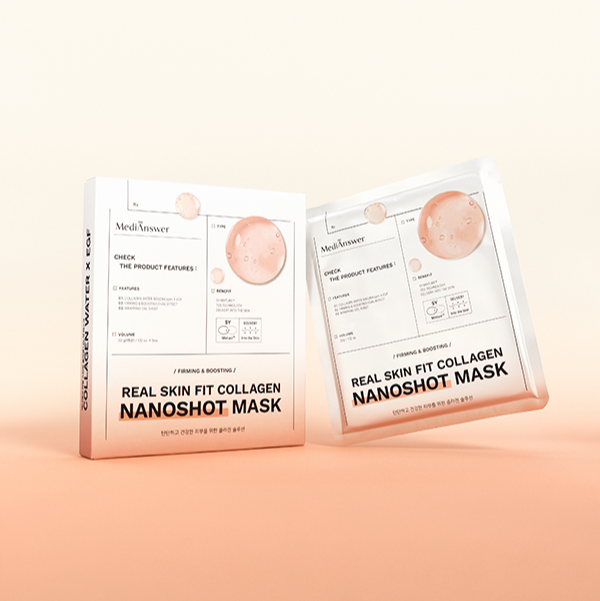 MEDIANSWER Real Skin Fit Collagen Nanoshot Mask 5 sheets