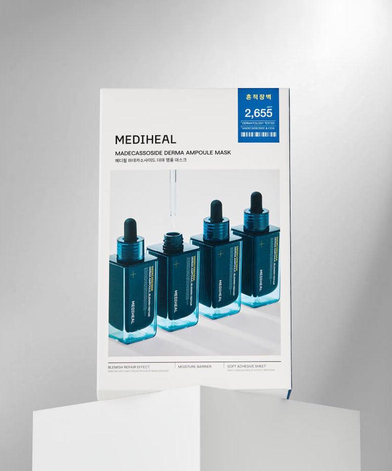 MEDIHEAL Madecassoside Derma Ampoule Mask 10 sheets