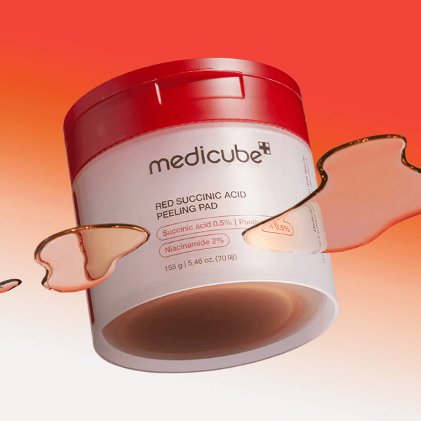 MEDICUBE Red Succinic Acid Peeling Pads 70p 155g