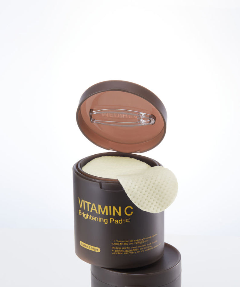 MEDIHEAL Vitamin C Brightening Pads 60 Sheets