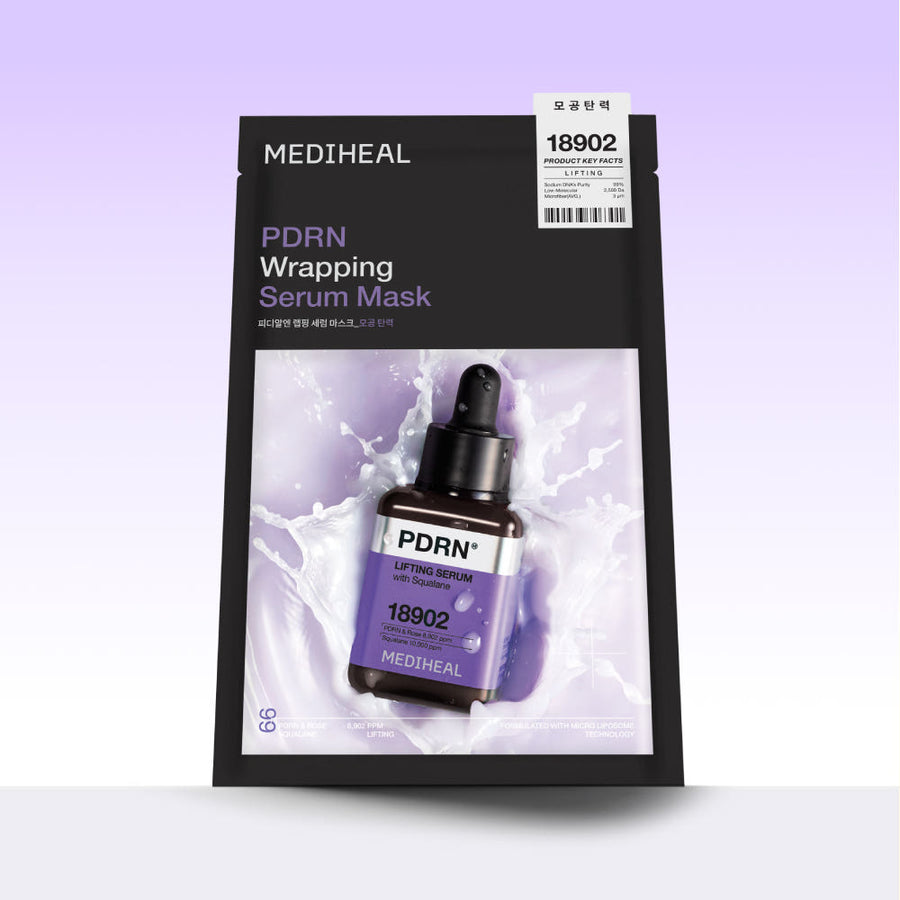 MEDIHEAL  PDRN Wrapping Serum Mask Pore Elasticity10 sheets