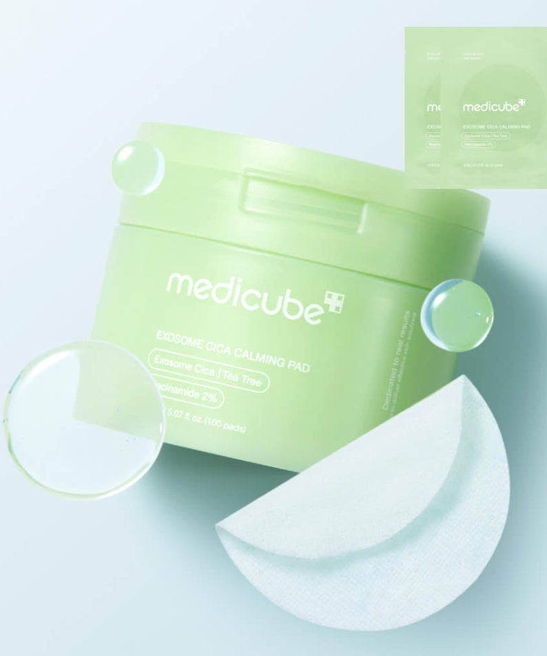 MEDICUBE Exosome Cica Calming Pads 100p 150ml