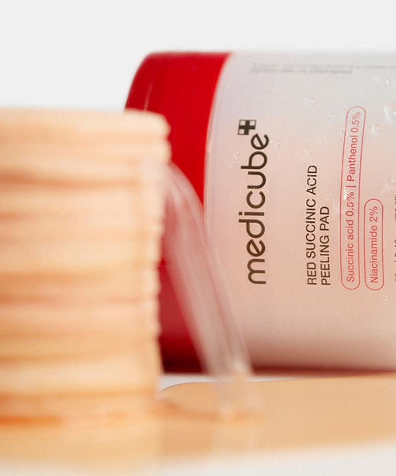 MEDICUBE Red Succinic Acid Peeling Pads 70p 155g