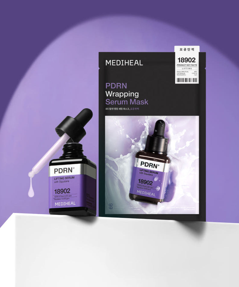 MEDIHEAL  PDRN Wrapping Serum Mask Pore Elasticity10 sheets