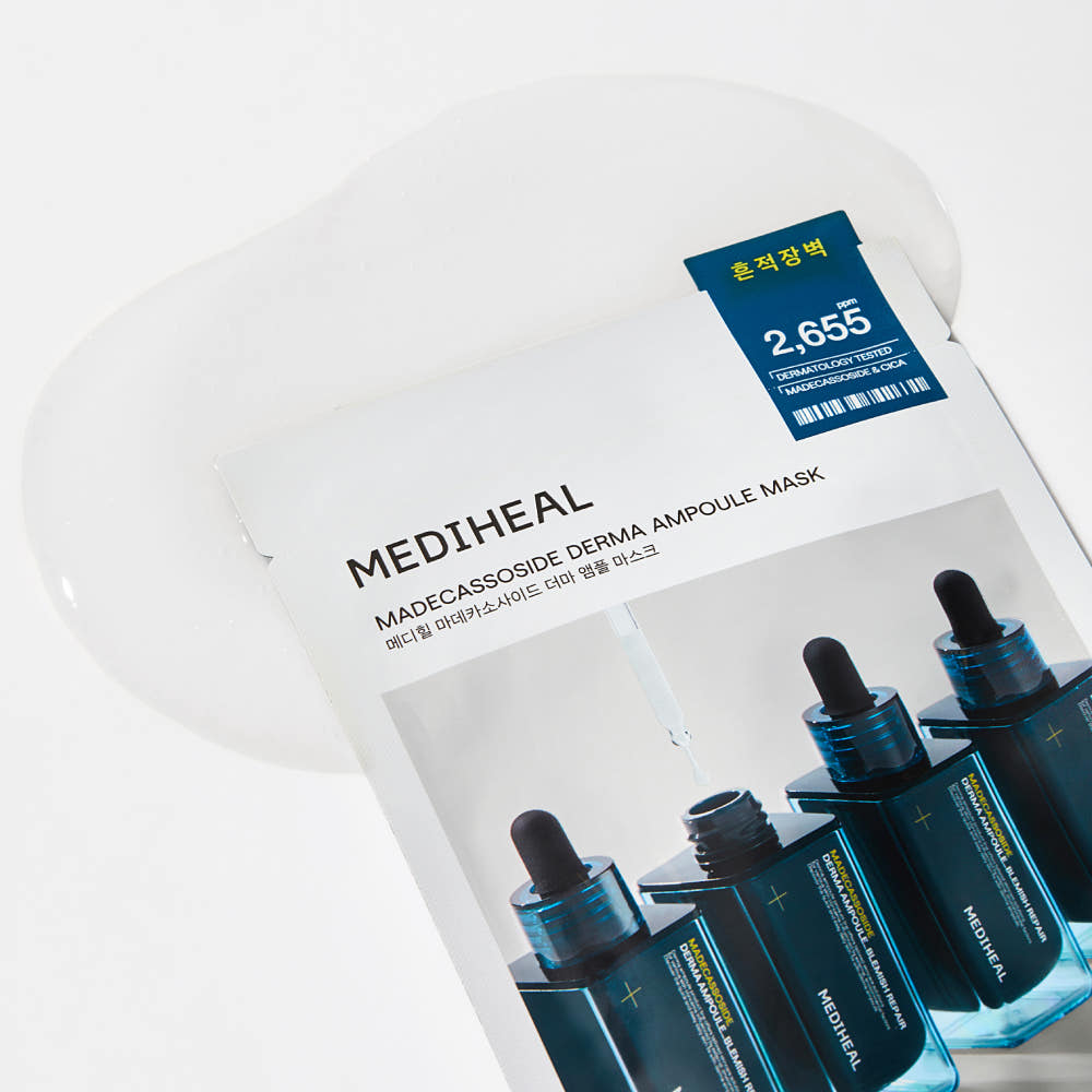 MEDIHEAL Madecassoside Derma Ampoule Mask 10 sheets