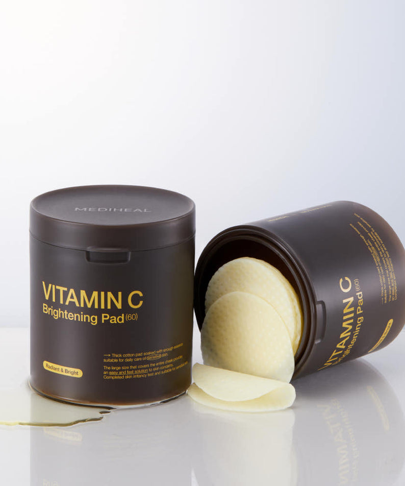 MEDIHEAL Vitamin C Brightening Pads 60 Sheets