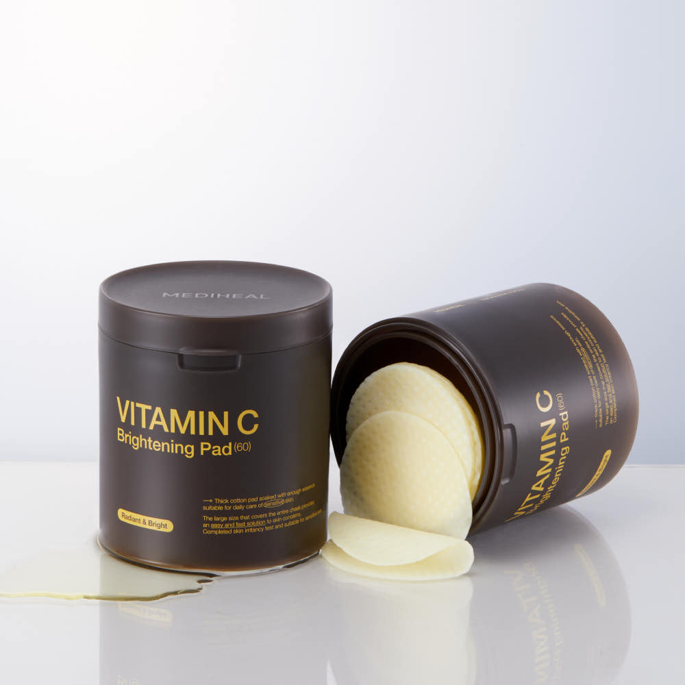 MEDIHEAL Vitamin C Brightening Pads 60 Sheets