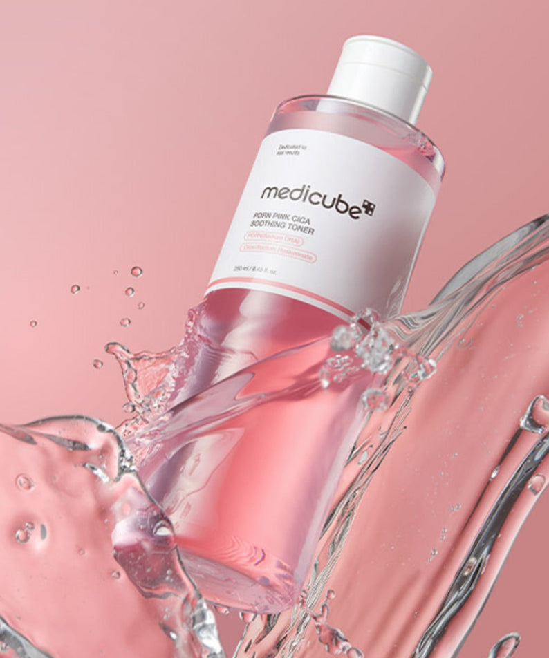 MEDICUBE PDRN Pink Cica Soothing Toner 250ml disponible sur Ma petite Coree, ton Eshop 100% K-beauty en direct de Seoul