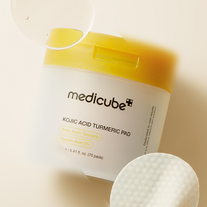 MEDICUBE Kojic Acid Turmeric Vita Toner Pad 70 Pads