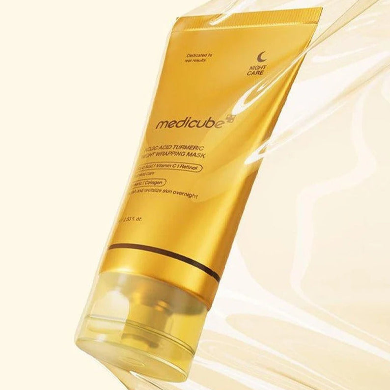 MEDICUBE Kojic Acid Turmeric Vita Wrapping Mask 75ml