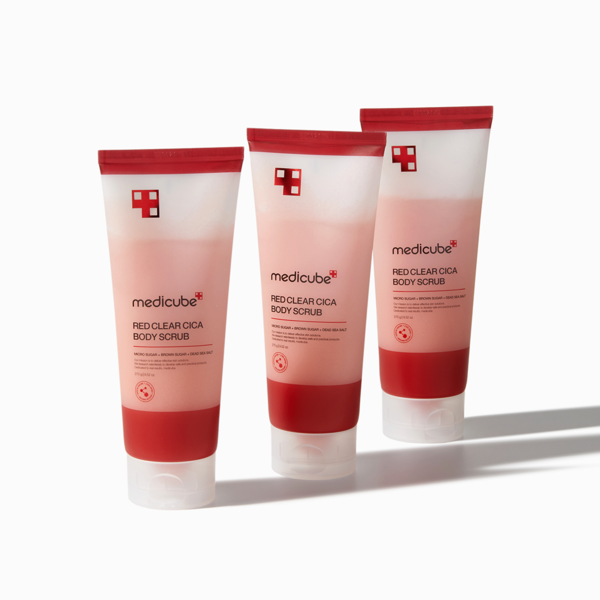 MEDICUBE Red Clear Cica Body Scrub 270g