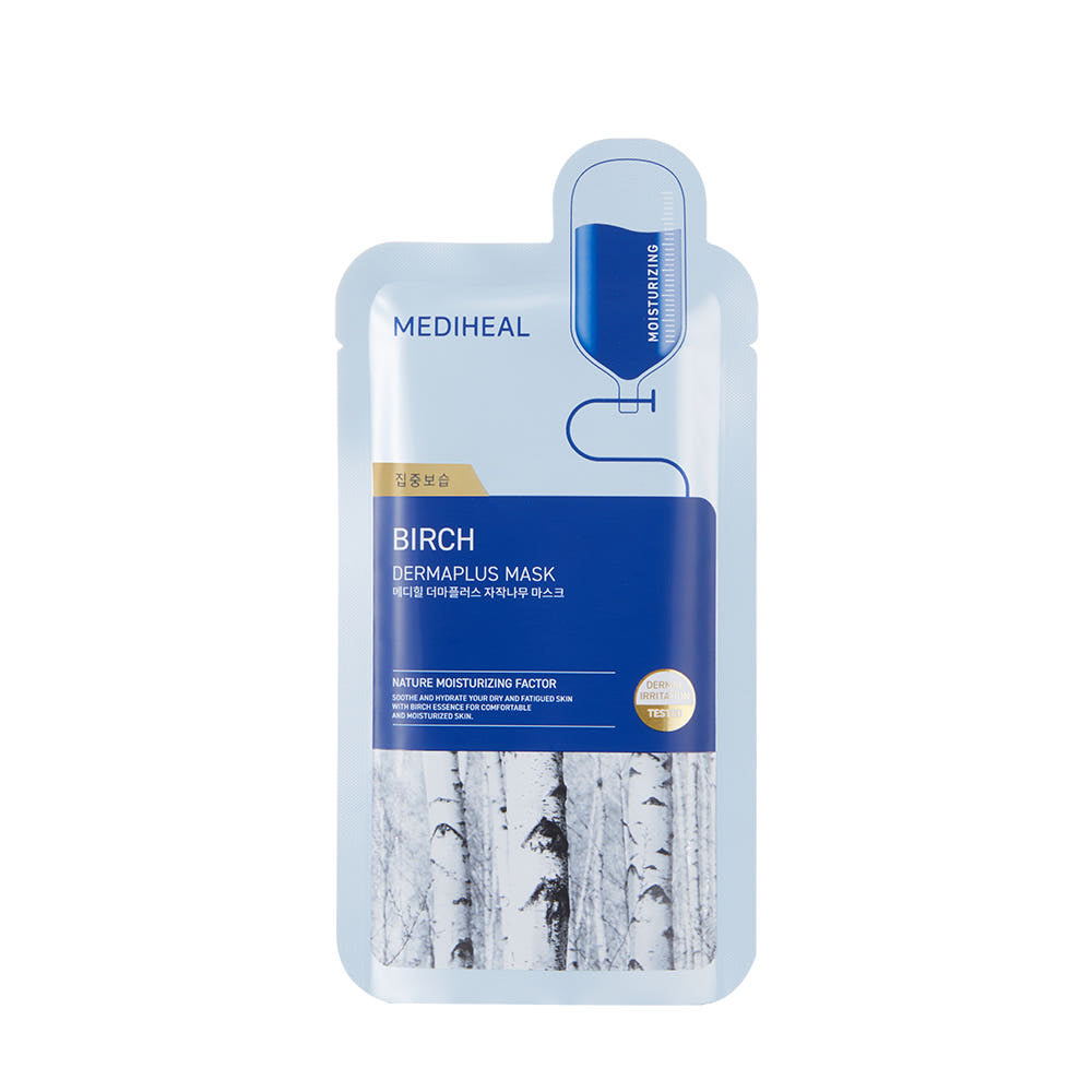 MEDIHEAL Derma Plus Birch Mask 10 Sheets