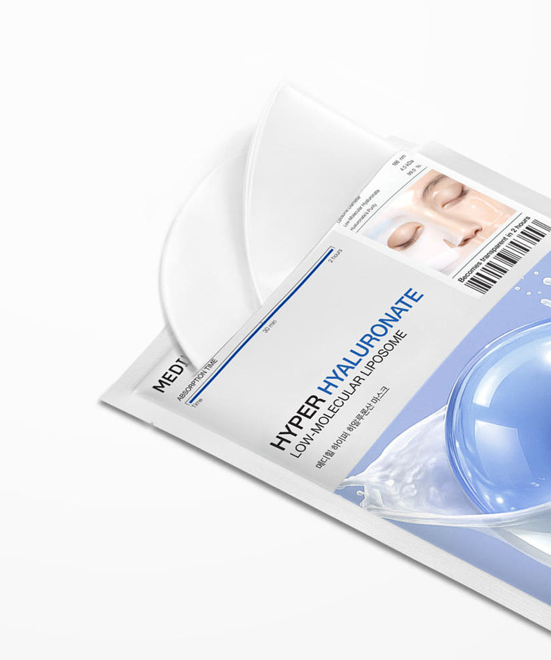 MEDIHEAL Hyper Gel Mask Hyaluronic Acid 4 Sheets