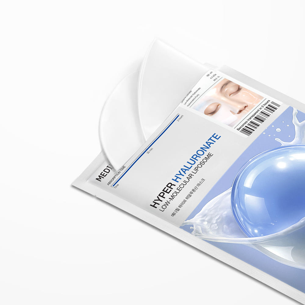MEDIHEAL Hyper Gel Mask Hyaluronic Acid 4 Sheets