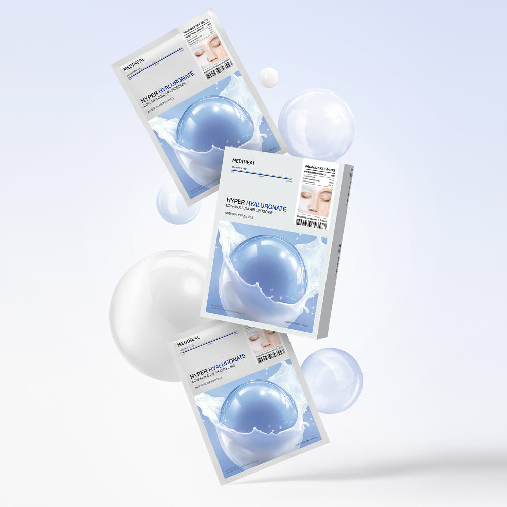 MEDIHEAL Hyper Gel Mask Hyaluronic Acid 4 Sheets