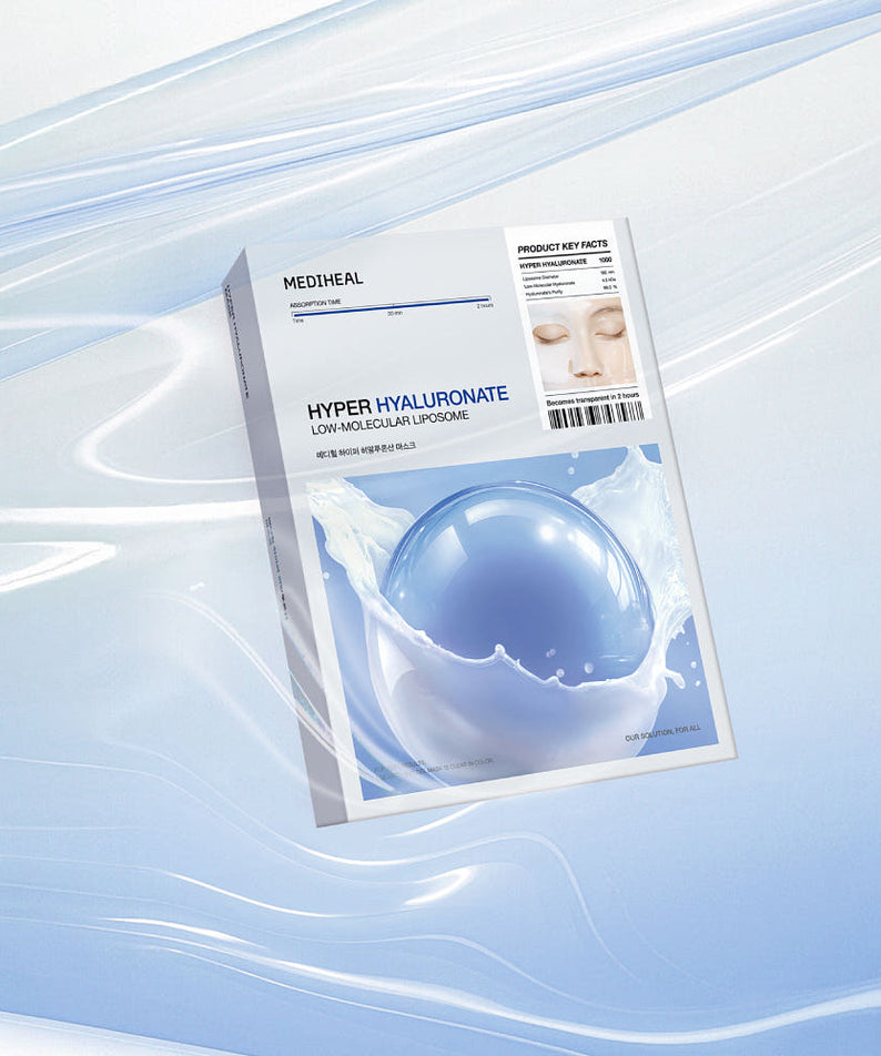 MEDIHEAL Hyper Gel Mask Hyaluronic Acid 4 Sheets