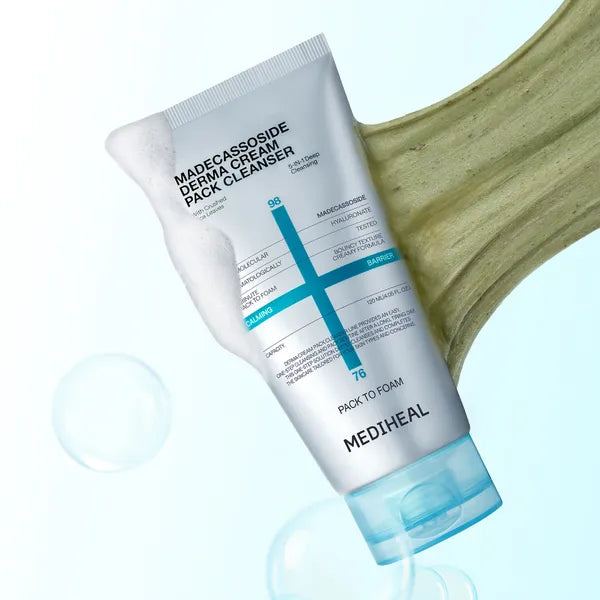 MEDIHEAL Madecassoide Derma Cream Pack Cleanser 120ml