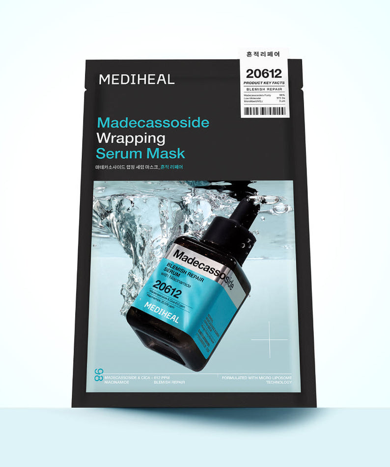 MEDIHEAL Madecassoide Wrapping Serum Mask 10 Sheets