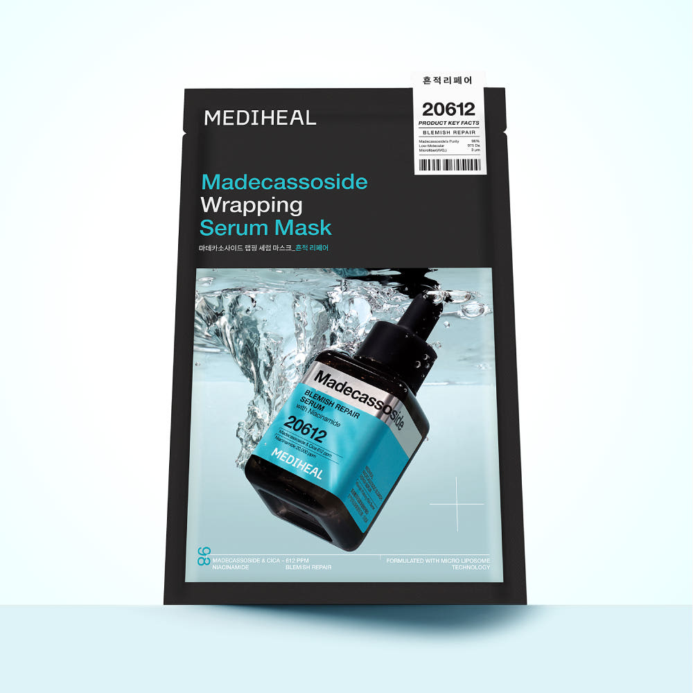 MEDIHEAL Madecassoide Wrapping Serum Mask 10 Sheets