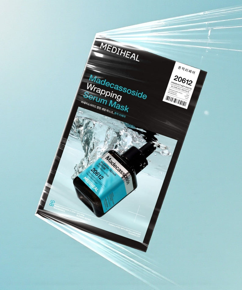 MEDIHEAL Madecassoide Wrapping Serum Mask 10 Sheets