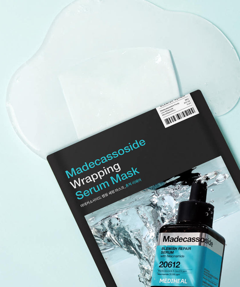 MEDIHEAL Madecassoide Wrapping Serum Mask 10 Sheets