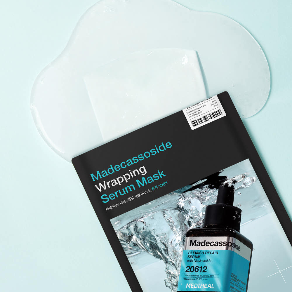 MEDIHEAL Madecassoide Wrapping Serum Mask 10 Sheets
