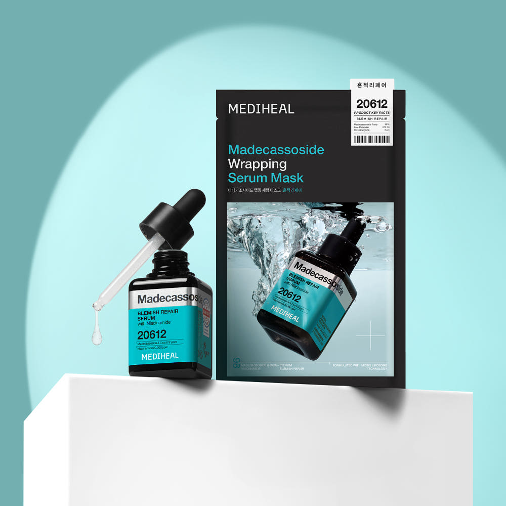 MEDIHEAL Madecassoide Wrapping Serum Mask 10 Sheets