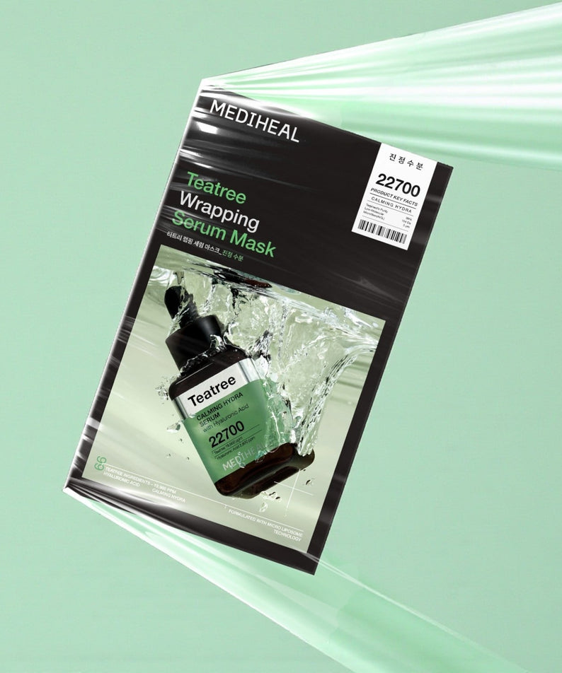 MEDIHEAL Wrapping Serum Mask Tea Tree 10 Sheets
