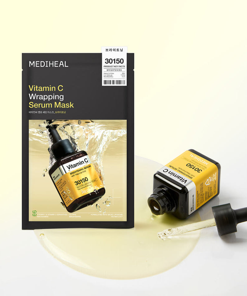 MEDIHEAL Wrapping Serum Mask Vitamin C 10 Sheets