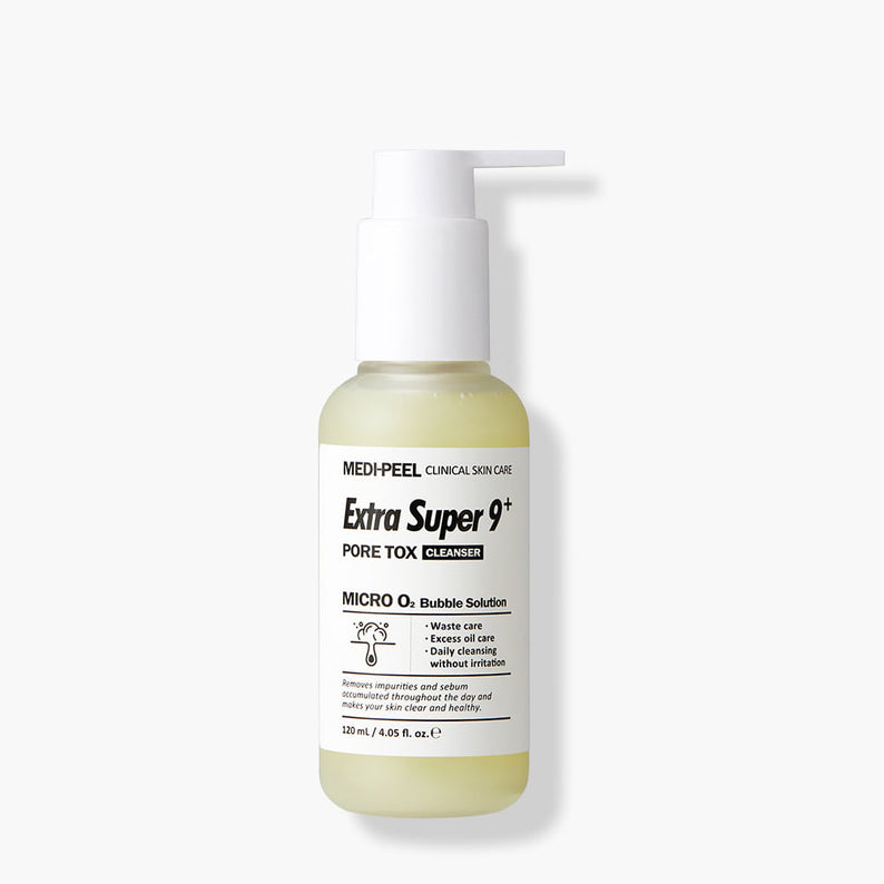 MEDIPEEL Extra Super 9+ Pore Tox Cleanser 120ml disponible sur Ma petite Coree, ton Eshop 100% K-beauty en direct de Seoul