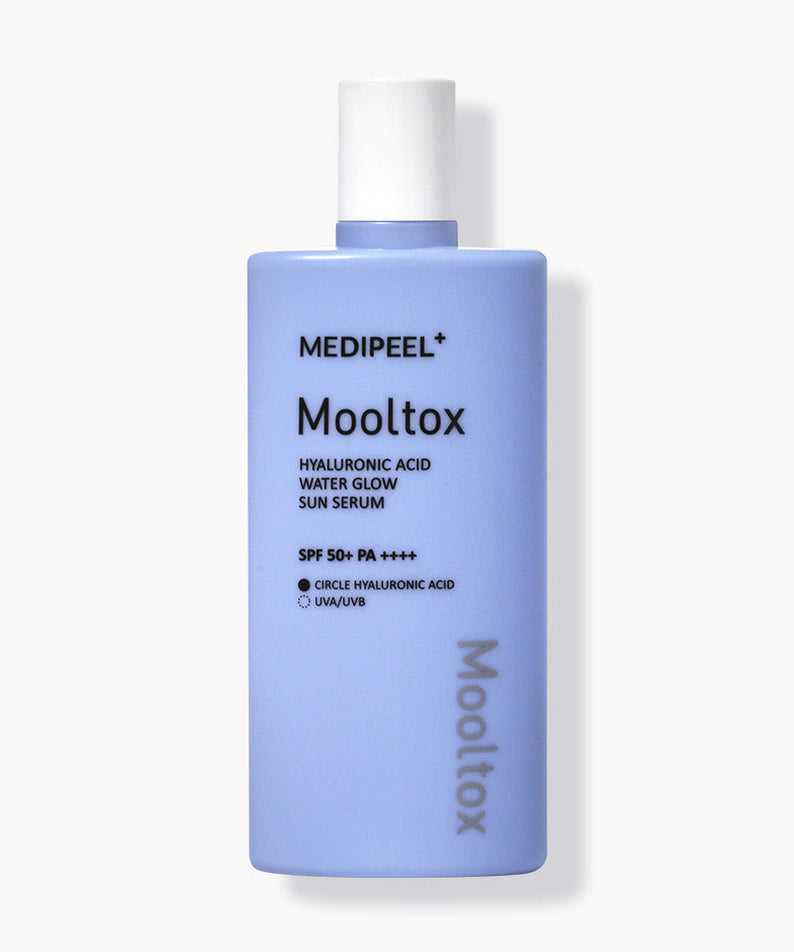 MEDIPEEL Hyaluronic Acid Layer Mooltox Water Glow Sun Serum 52ml disponible sur Ma petite Coree, ton Eshop 100% K-beauty en direct de Seoul