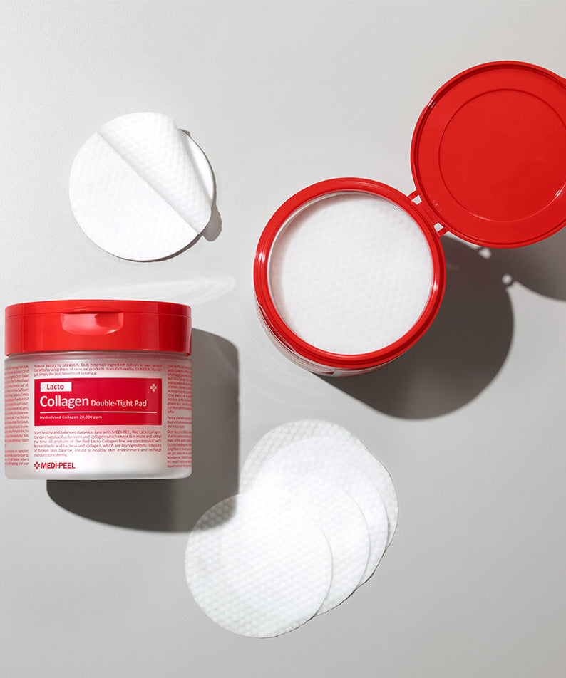 MEDIPEEL Red Lacto Collagen Double Tight Pad 70p 270ml disponible sur Ma petite Coree, ton Eshop 100% K-beauty en direct de Seoul