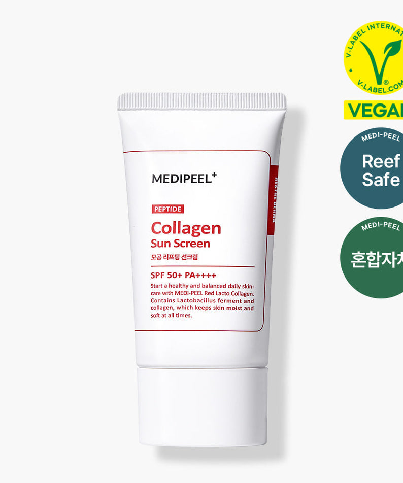 MEDIPEEL Red Lacto Collagen Pore Lifting Sun Screen 50g disponible sur Ma petite Coree, ton Eshop 100% K-beauty en direct de Seoul