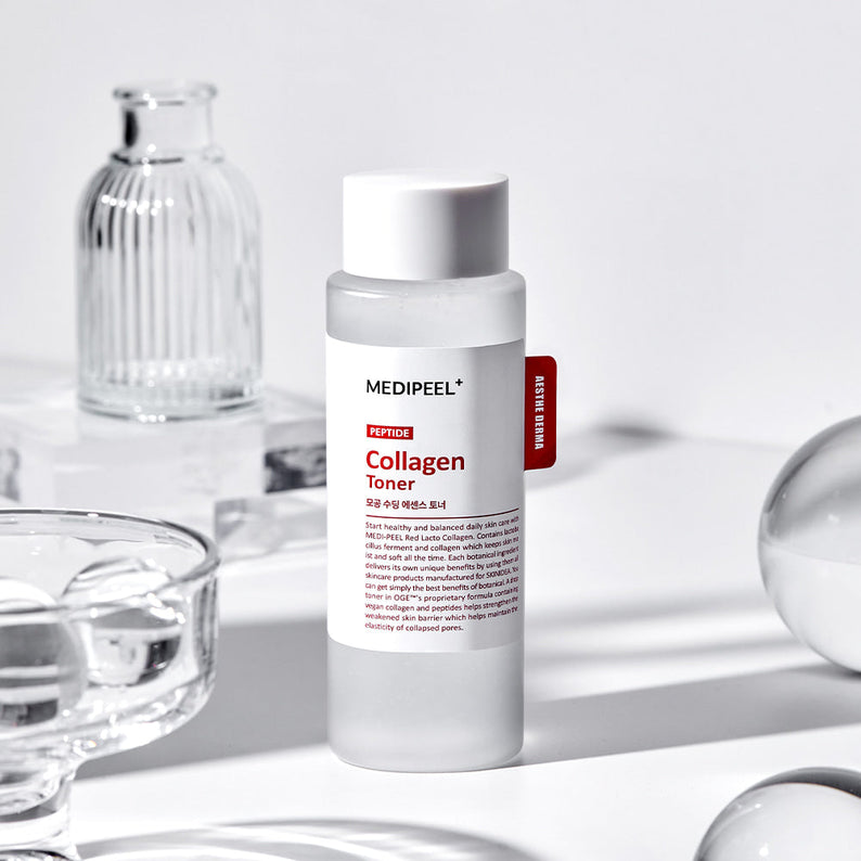 MEDIPEEL Red Lacto Collagen Soothing Essence Toner 200ml disponible sur Ma petite Coree, ton Eshop 100% K-beauty en direct de Seoul