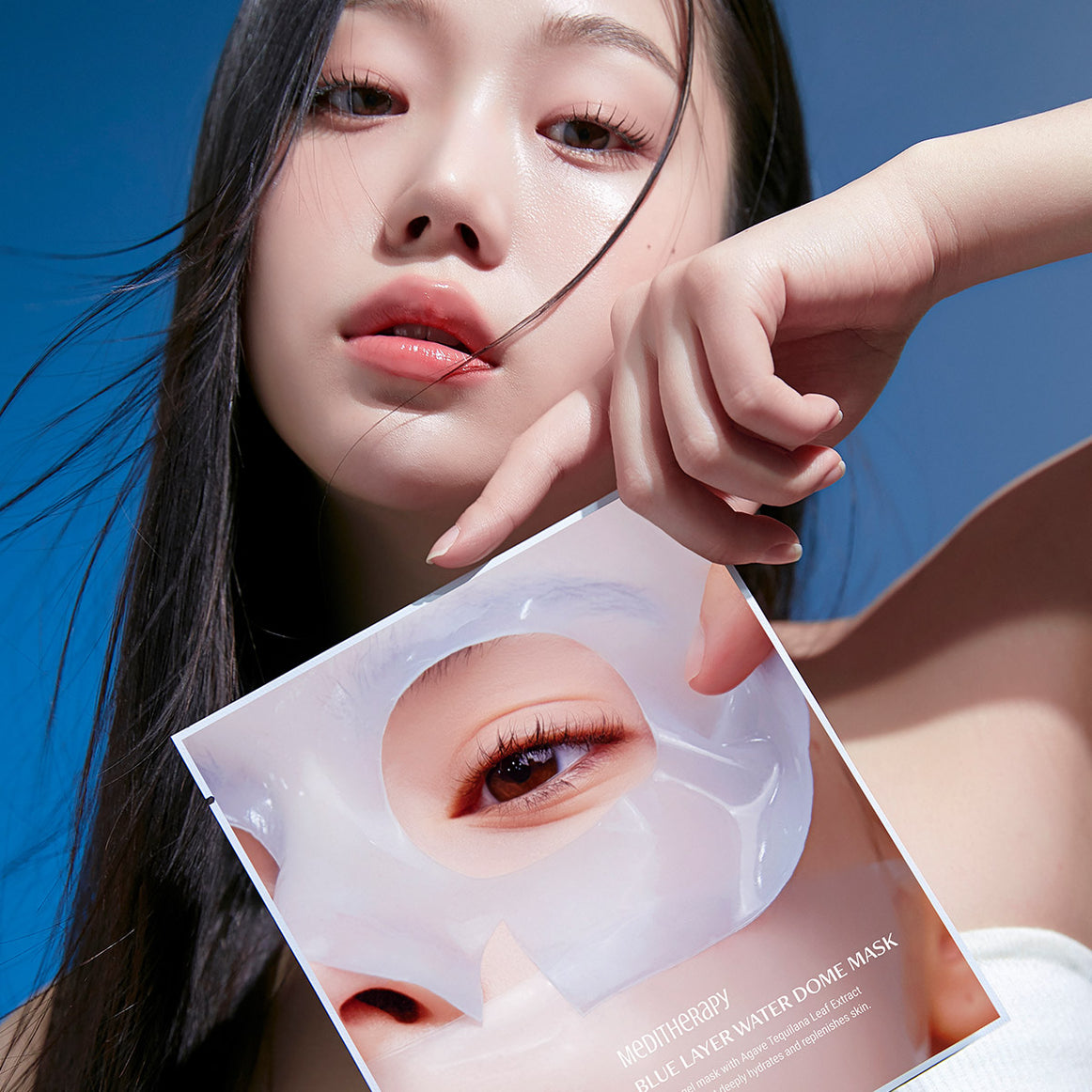 MEDITHERAPY Blue Layer Water Dome Mask 34g disponible sur Ma petite Coree, ton Eshop 100% K-beauty en direct de Seoul