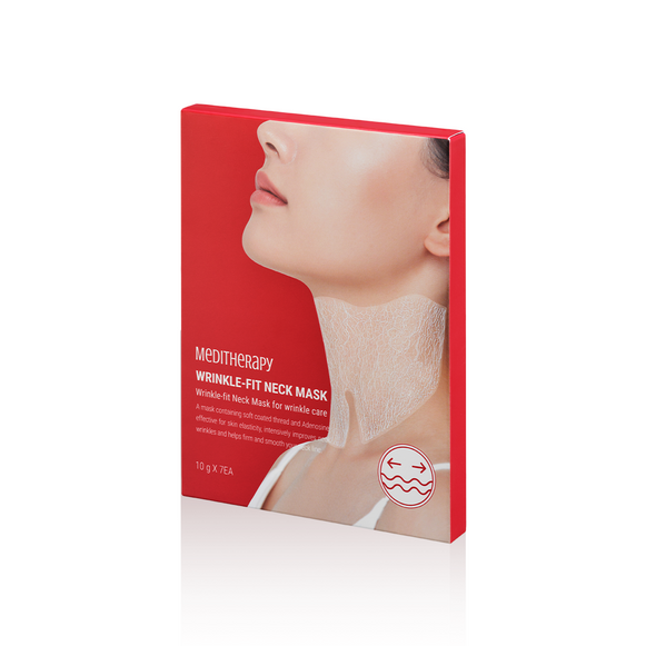 MEDITHERAPY Wrinkle Fit Neck Mask 10g disponible sur Ma petite Coree, ton Eshop 100% K-beauty en direct de Seoul