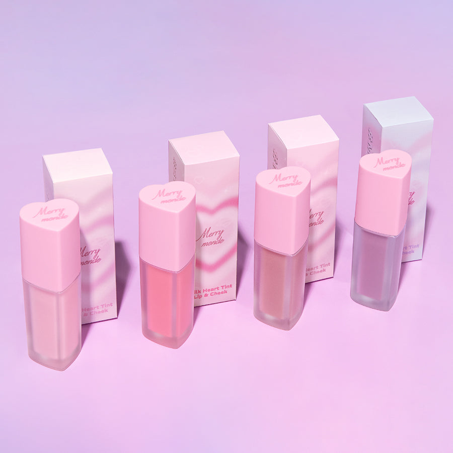 MERRYMONDE Milk Heart Tint 4 Kit disponible sur Ma petite Coree, ton Eshop 100% K-beauty en direct de Seoul