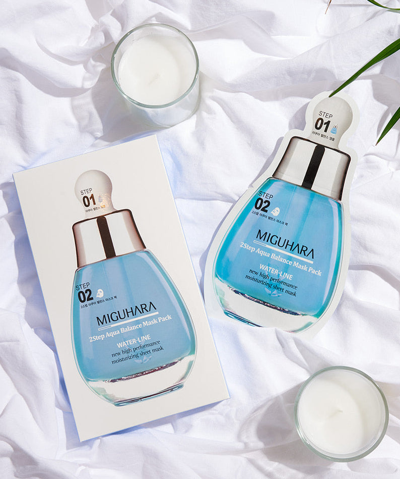 MIGUHARA 2Step Aqua Balance Mask disponible sur Ma petite Coree, ton Eshop 100% K-beauty en direct de Seoul