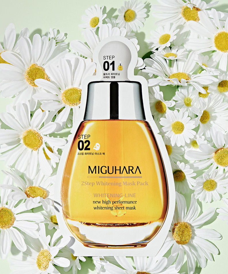 MIGUHARA 2Step Whitening Mask Origin disponible sur Ma petite Coree, ton Eshop 100% K-beauty en direct de Seoul