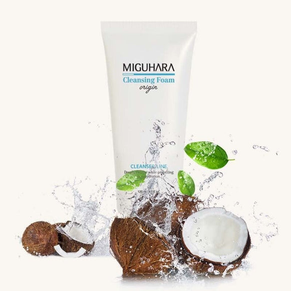 MIGUHARA Cleansing Foam Origin 120ml disponible sur Ma petite Coree, ton Eshop 100% K-beauty en direct de Seoul