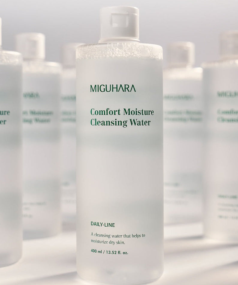 MIGUHARA Comfort Moisture Cleansing Water 400ml disponible sur Ma petite Coree, ton Eshop 100% K-beauty en direct de Seoul
