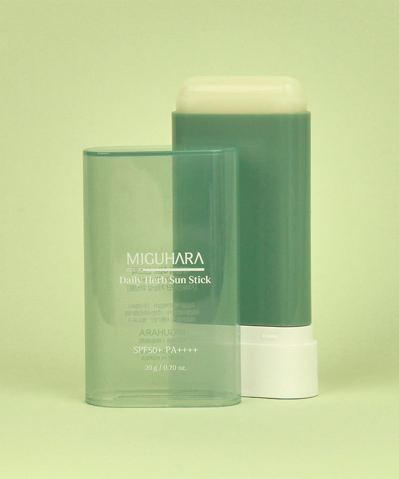 MIGUHARA Daily Herb Sun Stick SPF50+ 20g disponible sur Ma petite Coree, ton Eshop 100% K-beauty en direct de Seoul